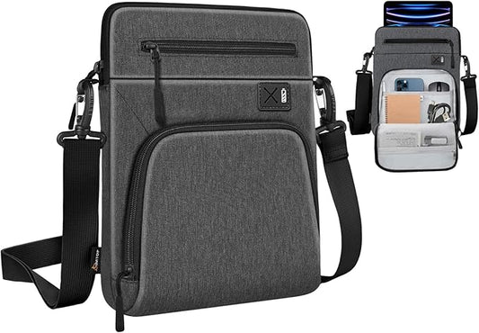 11 Inch Tablet Sleeve, Compatible with iPad Pro 11 (5th–1st Gen, M4/M2/M1), 10.9" iPad Air (7th–4th Gen, M3/M2), Microsoft Surface Go & Other 11" Tablets, Water-Resistant Case