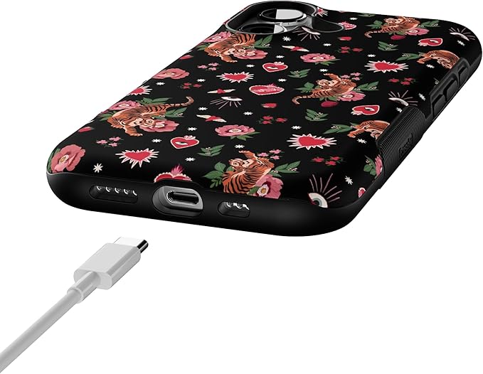 Casely iPhone 17 Case | Wild at Heart | Tiger | Bold Protective Design | Compatible with MagSafe