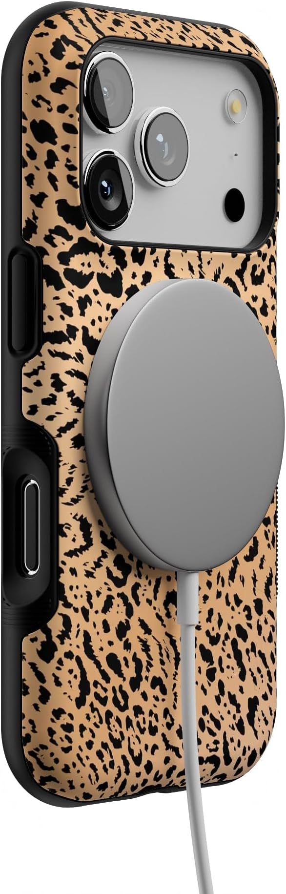 Casely iPhone 17 Pro Case | Born to Be Wild | Jaguar Print | Bold Protective Design | Compatible with MagSafe