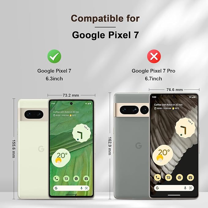 Jasonyu Flip Wallet Case for Google Pixel 7 5G,Leather Magnetic Folio Cover with Card Holder,Kickstand - TPU Shockproof Durable Protective Phone Case,Brown