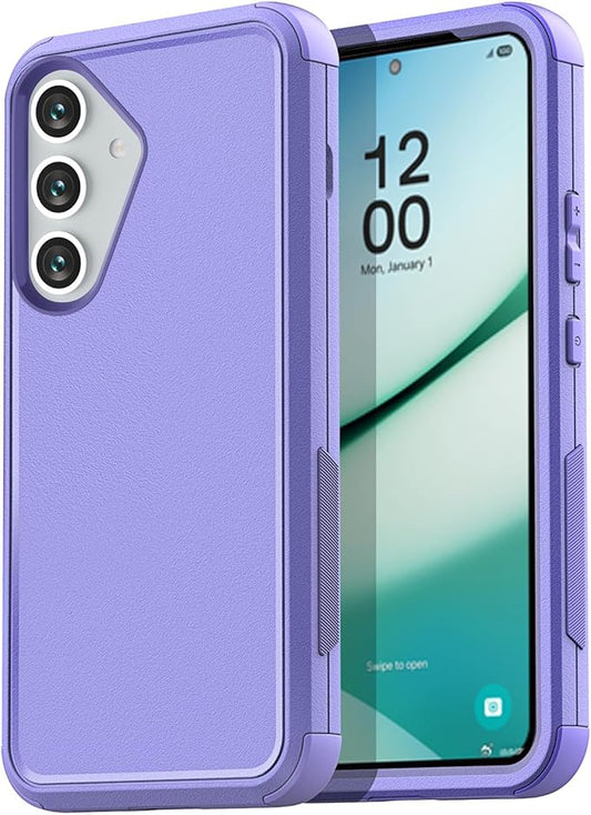 AICase for Samsung Galaxy S25 Case,3-Layer Heavy Duty Pocket-Friendly Rugged Durable Military Grade Protection Shockproof/Drop Proof/Dust Proof Protective Cover for Samsung Galaxy S25 2025_4