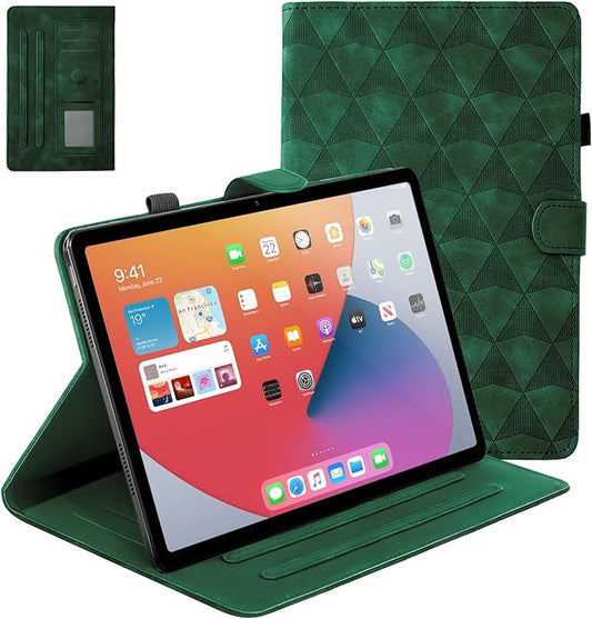 Tablet Case for Lenovo Tab M11 11" 2024 TB330FU Premium TPU Stand Cover with Card Slot 11 Inch Case (Green)