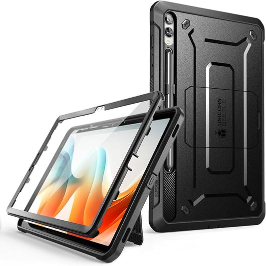 SUPCASE for Samsung Galaxy Tab S10 Plus 12.4 Inch (2024) Case with Stand, [Unicorn Beetle Pro] [Built-in Screen Protector & S Pen Holder] Rugged Protective Tablet Cover for Galaxy Tab S9 Plus, Black