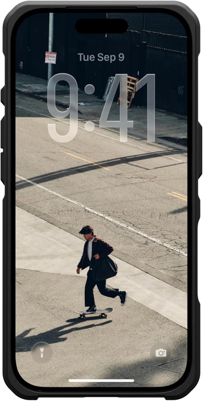 URBAN ARMOR GEAR UAG Designed for iPhone 17 Pro Case Metropolis LT - Compatible with MagSafe Military Grade Protective Cover, Kevlar Mallard