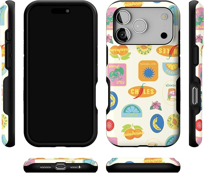 Casely iPhone 17 Pro Case | Stuck in Paradise | Dippin' Daisy's Tropical Vaca | Bold Protective Design | Compatible with MagSafe