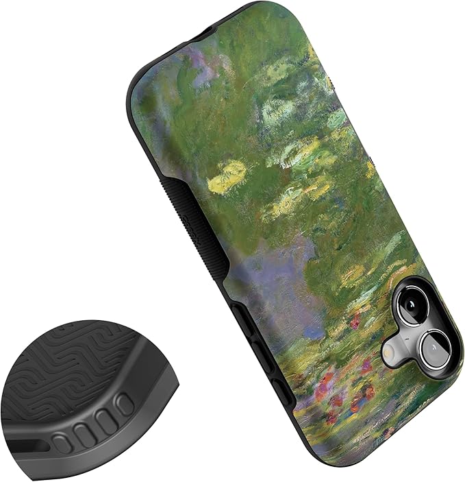 Casely iPhone 17 Case | Monet's Water Lilies | The Met Museum | Bold Protective Design | Compatible with MagSafe