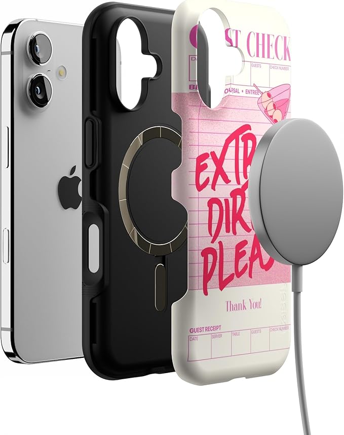 Casely iPhone 17 Case | Extra Dirty Please | Fun on Weekdays | Bold Protective Design | Compatible with MagSafe