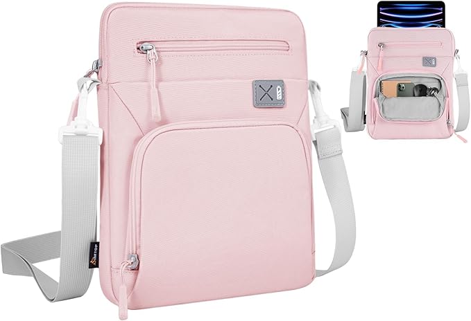 11 Inch Tablet Sleeve, Compatible with iPad Pro 11 (5th–1st Gen, M4/M2/M1), 10.9" iPad Air (7th–4th Gen, M3/M2), Microsoft Surface Go & Other 11" Tablets, Water-Resistant Case