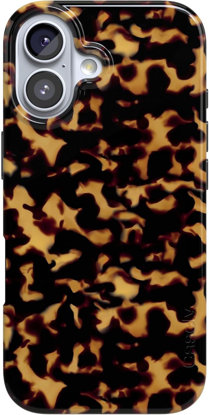 Casely iPhone 17 Case | Shell Shocked | Tortoise Print | Compatible with MagSafe | Classic Ultra Slim Design