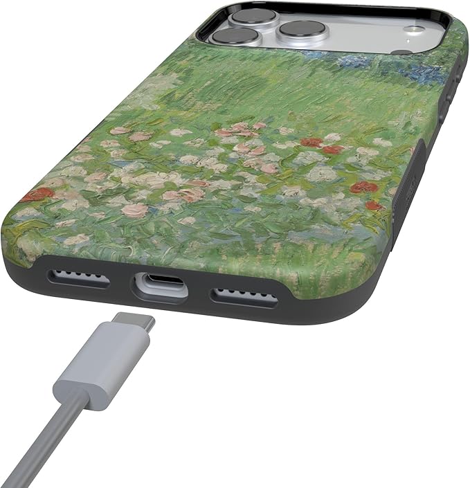 Casely iPhone 17 Pro Case | Vincent’s Admired Garden | Van Gogh Museum | Compatible with MagSafe | Bold Protective Design