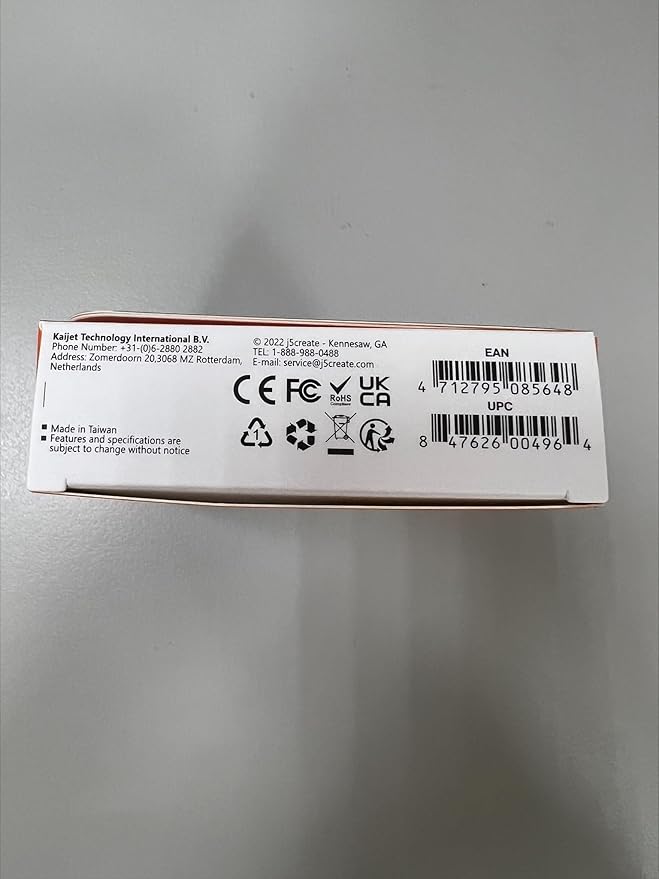 j5create iPad Pro USB C Hub- 6-in-1 Travel Dock for iPad Pro 12.9”/11”, with 4K@60Hz HDMI, USB C PD Charging 100W & Data, USB A 3.1, SD and microSD Card Reader, 3.5mm Headphone Jack (JCD612)