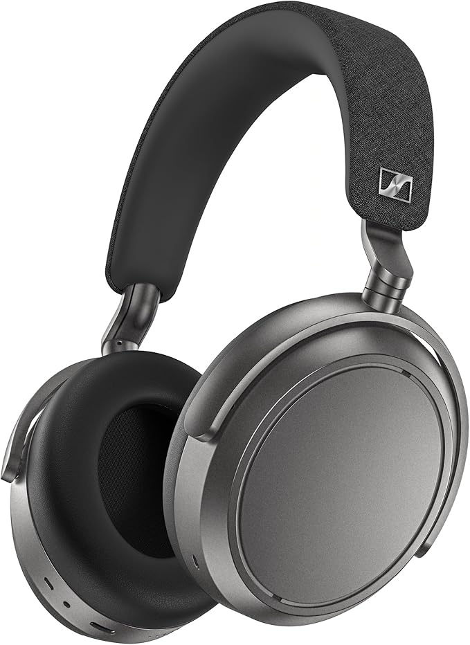 Sennheiser MOMENTUM 4 Headphones - Bluetooth Headset for Crystal-Clear Calls, Adaptive Noise Cancellation, 60h Battery Life, Lightweight, Graphite