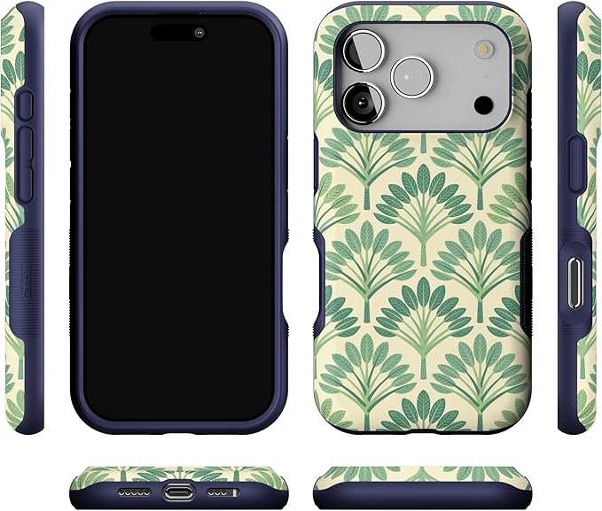 Casely iPhone 17 Pro Case | Palm Royale | Palm Beach | Bold Protective Design | Compatible with MagSafe