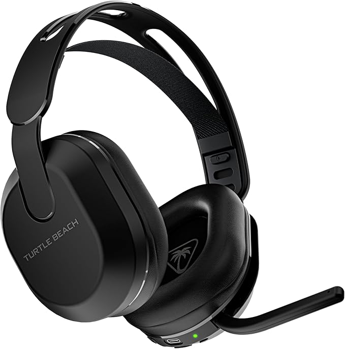 Turtle Beach Stealth 500 Wireless Gaming Headset Licensed for Xbox Series X|S, Compatible with Xbox One, Bluetooth, PC, Mobile, 40 Hr Battery, Memory Foam Cushions, Flip-to-Mute Mic, Black