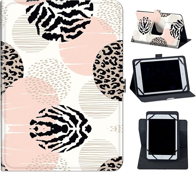 Case for Lenovo Tab P11 Pro Gen 2 11.2" 2022,Mxfdegf 360 Degree Rotating Stand and Magnetic Closure Case for 11.2 inch Lenovo Tab P11 Pro 2nd Generation,Pink Leopard Print