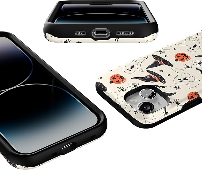 Casely iPhone 14 Case | Feeling Witchy | Haunted Halloween | Compatible with MagSafe | Bold Protective Design