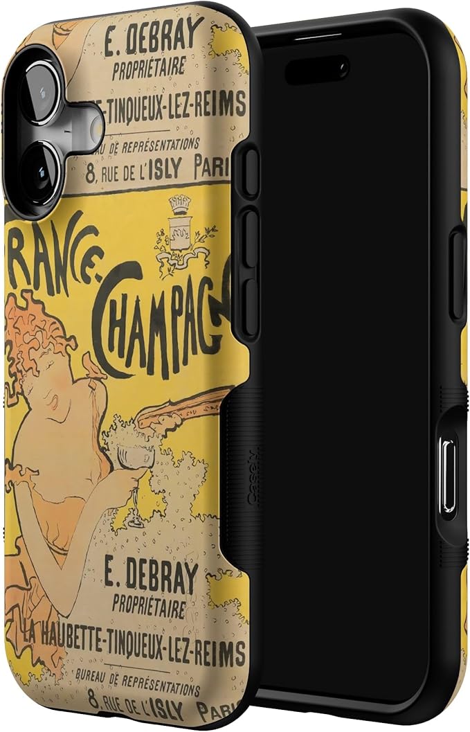 Casely iPhone 17 Case | Van Gogh | French Bubbly | Bold Protective Design | Compatible with MagSafe
