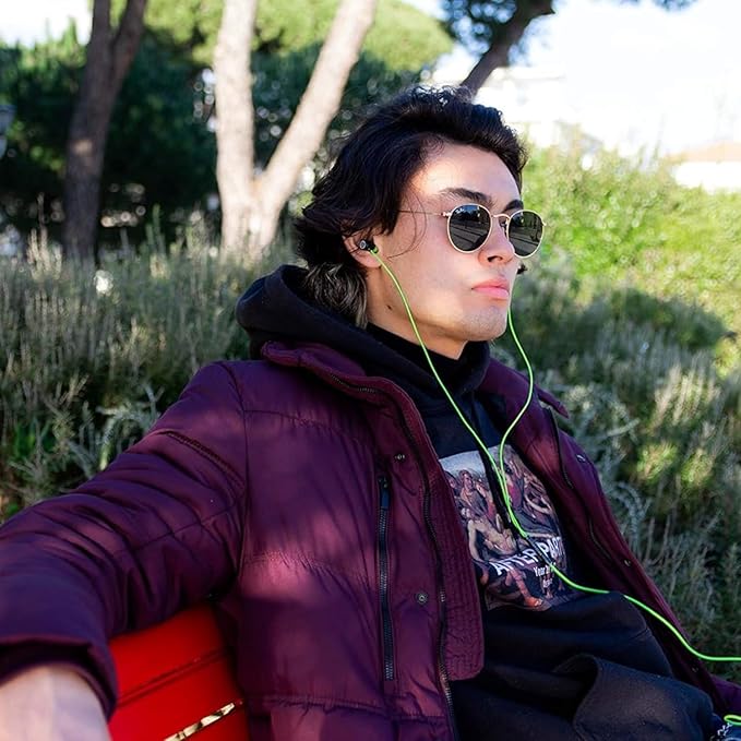 LUDOS Ultra USB C Headphones for iPhone 16 15 Pro Max Plus iPad Pro, 5 Years Warranty, Magnetic USB-C Earbuds for Samsung Galaxy S24 S23 Ultra S22 S21 FE S20 A55 A54 A53, USB Type C Earphones - Green