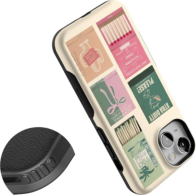 Casely iPhone 14 Case | Perfect Match | FashionPass x Casely | Compatible with MagSafe | Bold Protective Design