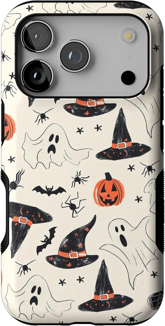 Casely iPhone 17 Pro Case | Feeling Witchy | Haunted Halloween | Bold Protective Design | Compatible with MagSafe