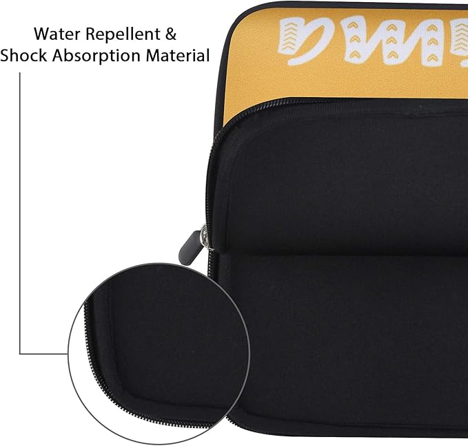 Violet Mist 11 11.6 12 Inch Laptop Sleeve Funny Llama Pattern Laptop Carrying Bag Case with Handle Cute Protective Neoprene Notebook Tablet Computer Travel Cover Pouch Briefcase, Flying Llama