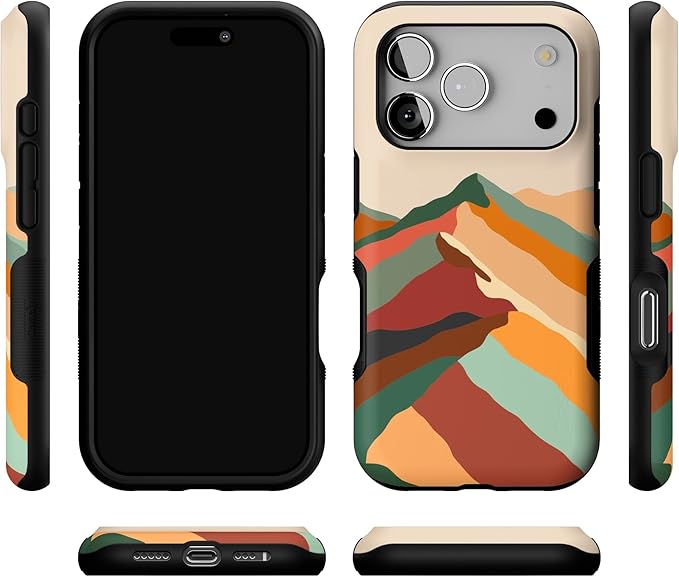 Casely iPhone 17 Pro Case | Magic Mountain | Colorblock | Bold Protective Design | Compatible with MagSafe
