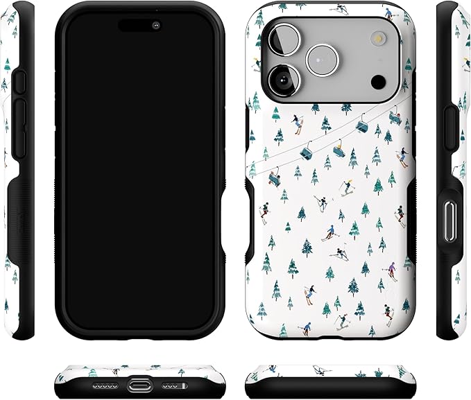 Casely iPhone 17 Pro Case | We've Peaked | Après Ski Mountains | Bold Protective Design | Compatible with MagSafe