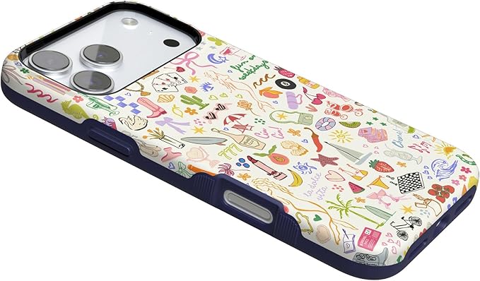 Casely iPhone 17 Pro Case | All The Fun Things | Fun on Weekdays | Compatible with MagSafe | Bold Protective Design