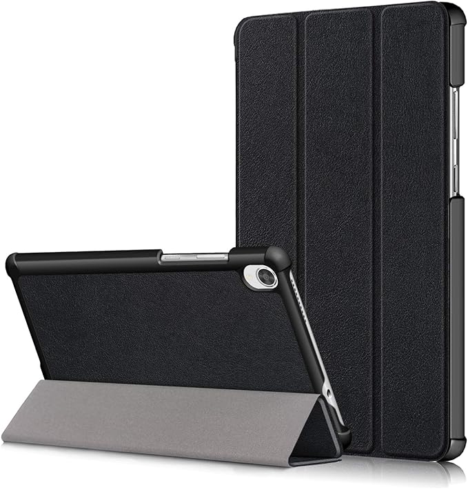 Case for Lenovo Tab M8 8.0'', Smart Case Trifold Stand Slim Lightweight Case Cover for LenovoTab M8 Gen 3 2022/Tab M8 HD LTE 2021/ Tab M8 HD/Smart Tab M8/Tab M8 FHD 2019 M8 8" Tablet Black