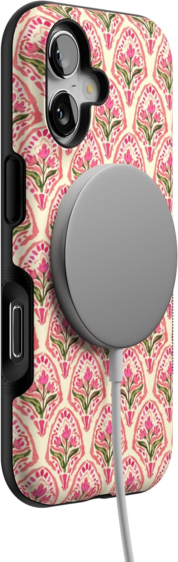 Casely iPhone 17 Case | Tulip Tapestry | Jenna Palek x Casely | Bold Protective Design | Compatible with MagSafe