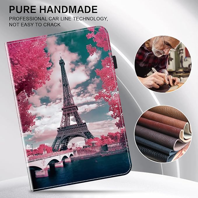 ALILANG Case for Samsung Galaxy Tab A9 Plus 11 Inch Case 2023 with Stylus, Shockproof Folding Stand Cover for Samsung Tab A9+ (SM-X210/X216/X218) Tablet Cases -Iron Tower