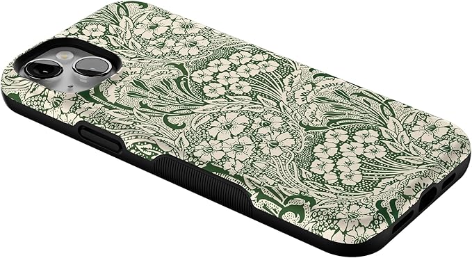 Casely iPhone 14 Case | Mystic Meadow | Green Gardens | Compatible with MagSafe | Bold Protective Design