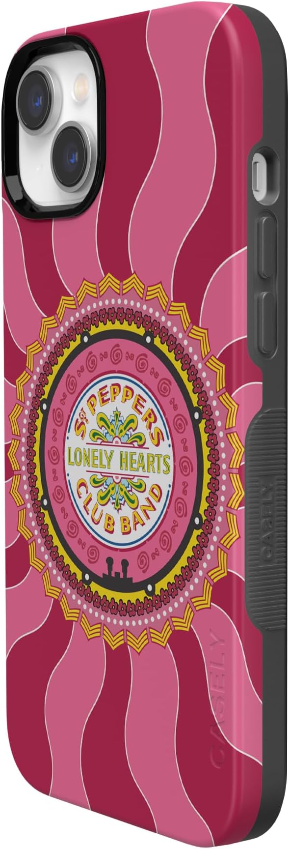 Casely iPhone 14 Case | Beatles | Lonely Hearts Club | SGT. Pepper's | Compatible with MagSafe | Bold Protective Design