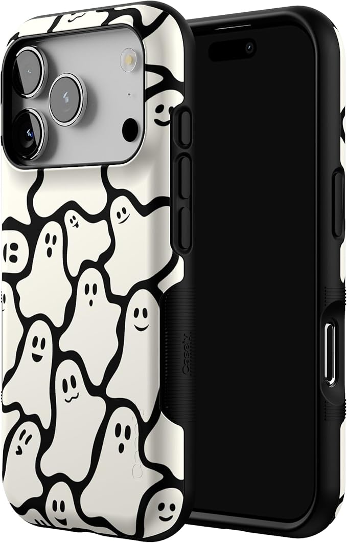 Casely iPhone 17 Pro Case | Don't Ghost Me | Halloween | Bold Protective Design | Compatible with MagSafe