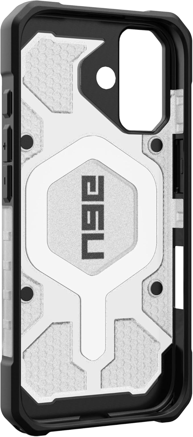 URBAN ARMOR GEAR UAG Designed for iPhone 17 Case Pathfinder Clear - Compatible with MagSafe Military Grade Protective Cover, Ice/Silver