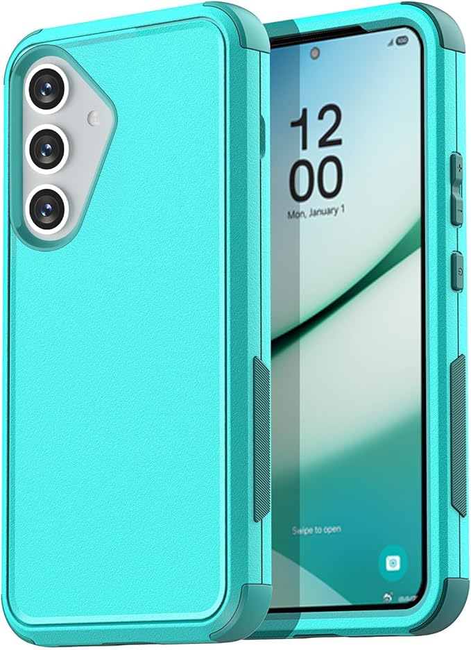 AICase for Samsung Galaxy S25 Case,3-Layer Heavy Duty Pocket-Friendly Rugged Durable Military Grade Protection Shockproof/Drop Proof/Dust Proof Protective Cover for Samsung Galaxy S25 2025_3