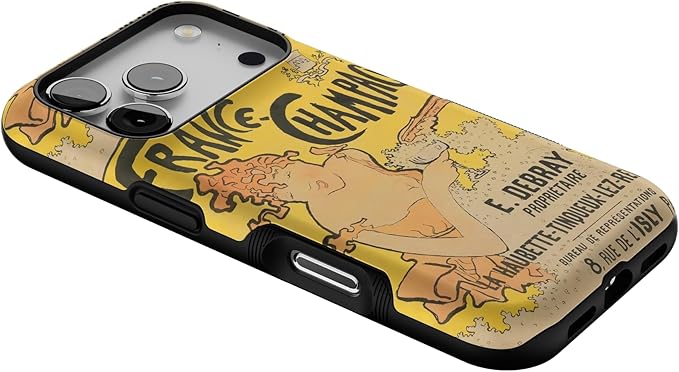 Casely iPhone 17 Pro Case | Van Gogh | French Bubbly | Bold Protective Design | Compatible with MagSafe