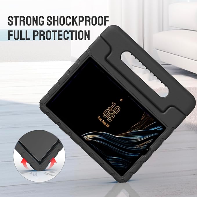 Kids Case for Lenovo Tab M9 2023 9 Inch (TB310FU / TB310XU),Light Weight Shockproof Convertible Handle Stand Kids Case Cover for Lenovo Tab M9 Tablet 9 Inch 2023 (Black)