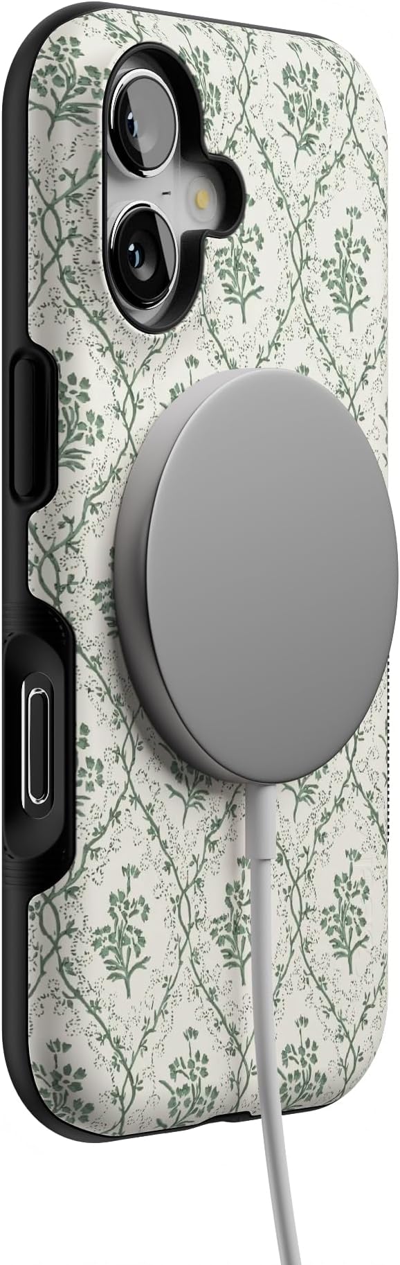 Casely iPhone 17 Case | Sage Tapestry | Floral Vines | Bold Protective Design | Compatible with MagSafe