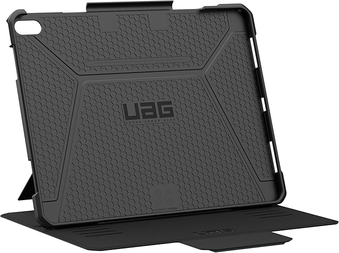URBAN ARMOR GEAR UAG Designed for iPad Air 13" Case (1st/2nd Gen 2024-2025) M3 A3268 A3269 - Rugged Multi-Angle Viewing Folio Cover with Pencil Holder & Adjustable Stand, Metropolis SE Cloud Blue