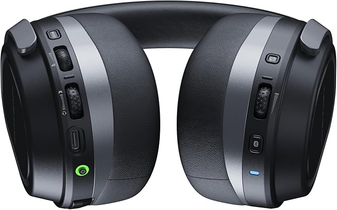 Turtle Beach Stealth 700 Gen 3 Wireless Multiplatform Amplified Gaming Headset for Xbox Series X|S, Xbox One, PC, PS5, Mobile – 60mm Drivers, AI Noise-Cancelling Mic, Bluetooth, 80-Hr Battery – Black