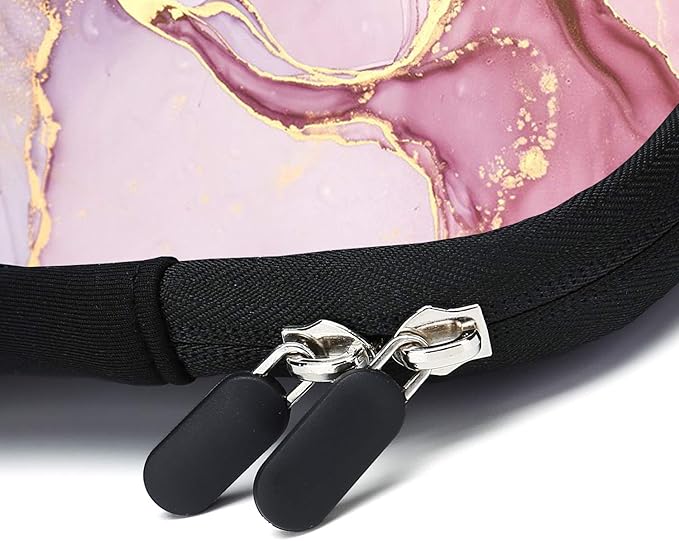 Laptop Sleeve Case 11.6" 12.1 Inch Neoprene Laptop Sleeve/Notebook Computer Pocket Case/Chromebook Case/Tablet Briefcase Carrying Bag Compatible For Men， Women ，boys， girls (Pink Marble)