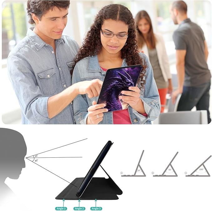 Case for Lenovo Tab M10 Plus 10.3", 360 Degree Rotating Folding Stand,with Auto Sleep/Wake Case for Lenovo Tab M10 Plus (2020 2nd Gen) TB-X606F/TB-X606X 10.3" FHD Tablet,Purple Dragon