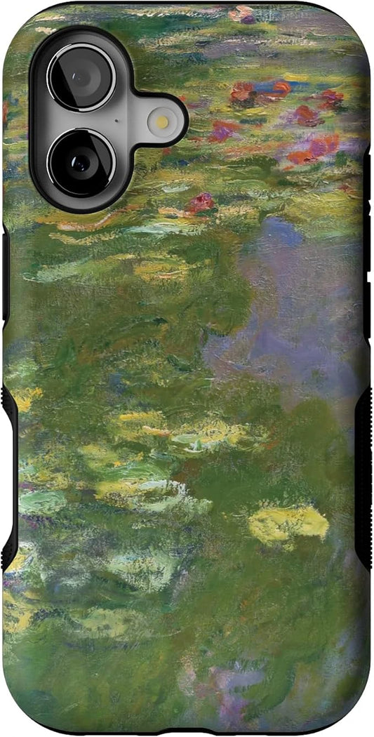 Casely iPhone 17 Case | Monet's Water Lilies | The Met Museum | Bold Protective Design | Compatible with MagSafe