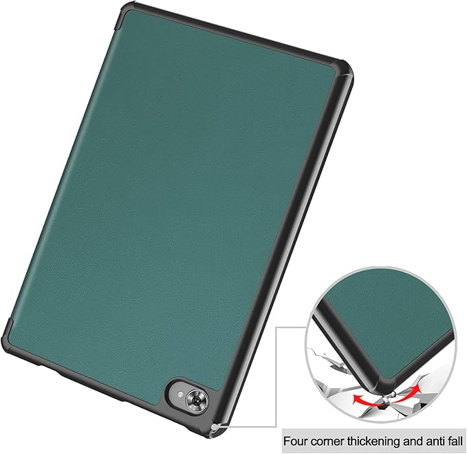 Case for TECLAST M40 Plus 2022 /P30S 10.1 inch Tablet, Folding Folio Ultra-Thin PU Leather Stand Case Cover for Teclast M40 Plus / P40HD / P30S 2022 Released Green