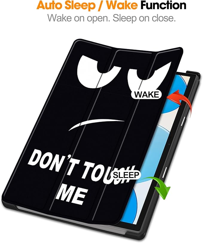 Case for TECLAST M40 Pro 10.1 inch Tablet, Folding Folio Ultra-Thin PU Leather Stand Case Cover