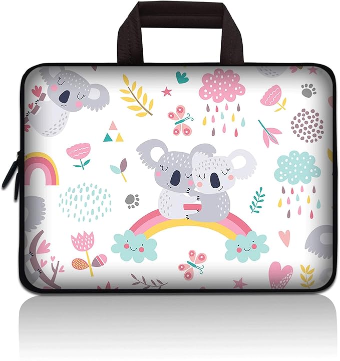 11" 11.6" 12" 12.1" 12.5" inch Laptop Carrying Bag Chromebook Case Notebook Ultrabook Bag Tablet Cover Neoprene Sleeve Fit Apple MacBook Air Samsung Google Acer HP DELL Lenovo Asus (Koala)