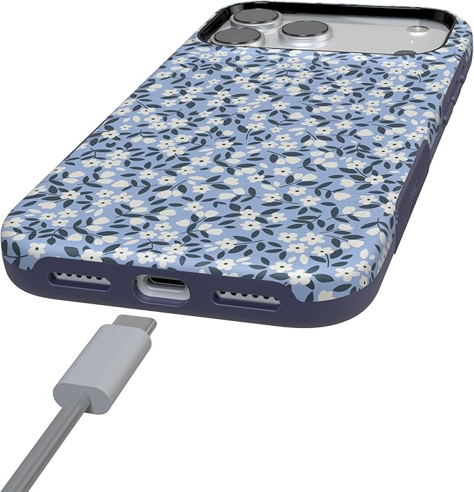 Casely iPhone 17 Pro Case | Picking Daisies | Cottagecore | Compatible with MagSafe | Bold Protective Design