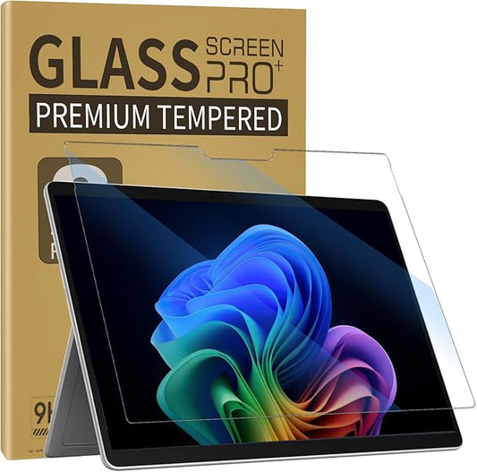 ZenRich 【2 Pack Anti Blue Light Tempered Glass Screen Protector for Surface Pro 12” 2025,Anti Blue Light Anti-Glare Bubble Free Anti-fingerprint Protective Film