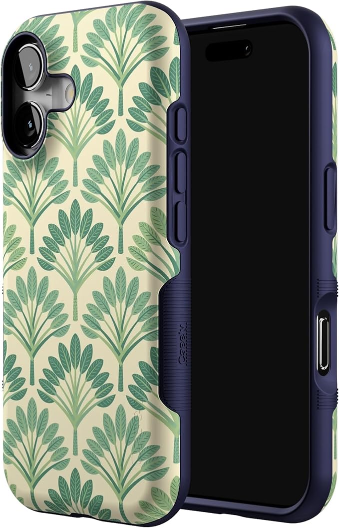 Casely iPhone 17 Case | Palm Royale | Palm Beach | Bold Protective Design | Compatible with MagSafe